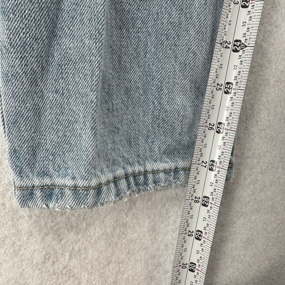 Everlane Jeans Womens Size 25 The 90's Cheeky Light Wash Blue Patchwork - Picture 9 of 11